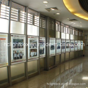 LED Slim Aluminum Shopping Mall Advertising Light Box